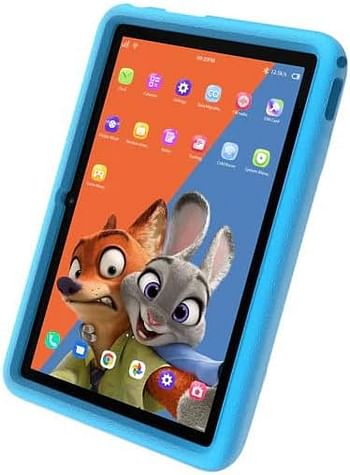 Black view Tab 8 Kids 10.1 Inch Display Tablets 6580mAh Wi-Fi 6 Children Edition Tablet 128GB Memory - 4GB - Blue