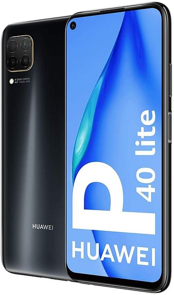 Huawei P40 Lite - Smartphone 128GB, 6GB RAM, Dual Sim, Black