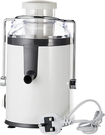 Black+Decker 400W Juicer Extractor With Wide Chute - JE400-B5 - White