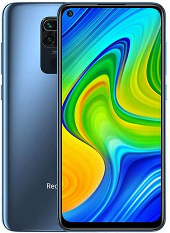 Xiaomi Redmi Note 9 Dual SIM 128GB, 4GB RAM, 4G LTE, Midnight Grey