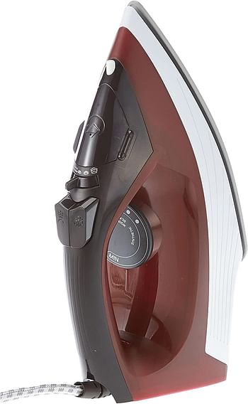 Black & Decker Steam Iron with Anti Drip, Red, 1600W, X1550-B5