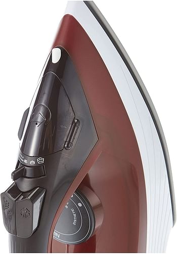 Black & Decker Steam Iron with Anti Drip, Red, 1600W, X1550-B5