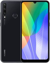 Huawei Y6p Smartphone with 6.3" Dewdrop Display(3 GB RAM+64 GB ROM, Octa-core Processor, 13MP Triple Camera, ultra wide angle lens, 5000 mAh Large Battery), Black