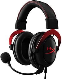 HyperX Cloud II Gaming Headset for PC & PS4 & Xbox One, Nintendo Switch (KHX-HSCP-RD), 17 x 12 x 7 cm - Red
