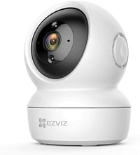 كاميرا مراقبة منزلية ذكية C6N بتقنية الواي فاي بدقة 1080P بخاصية الرؤية الليلية والتتبع الذكي بصوت باتجاهين من ايزفيز، لون ابيض، موديل C6N-A0-1C2Wfr