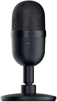 Razer Seiren Mini Ultra Compact Condenser Microphone - Ultra-Precise Supercardioid Pickup Pattern, Professional Recording Quality, Ultra-Compact Build, Shock Resistant - Black