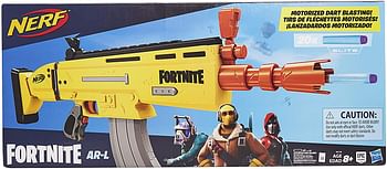 Nerf Fortnite AR-L Elite Dart Blaster, Motorized Toy Blaster, 20 Official Fortnite Elite Darts, Toys for Kids, Teens & Adults, Outdoor Toys, Toys for Boys and Girls Ages 8 years old and Up