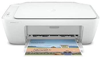 HP DeskJet 2320 All-in-One Printer, USB Plug and Print, scan, and copy -white