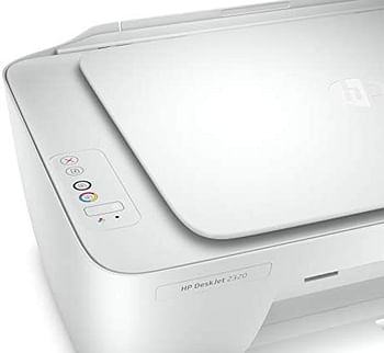 HP DeskJet 2320 All-in-One Printer, USB Plug and Print, scan, and copy -white