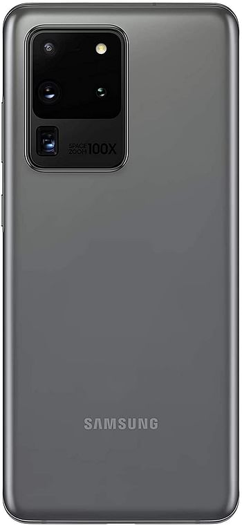 Samsung Galaxy S20 Ultra 5G, Single SIM 12GB Ram 256GB, Cosmic Black