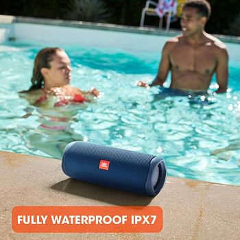 JBL - JBLFLIP5RED Flip 5 Portable Waterproof Bluetooth Speaker (Red)