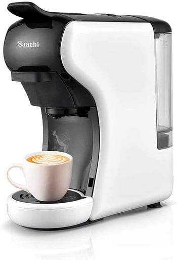 Saachi Multi-Capsule Coffee Machine, White, NL-COF-7058-WH