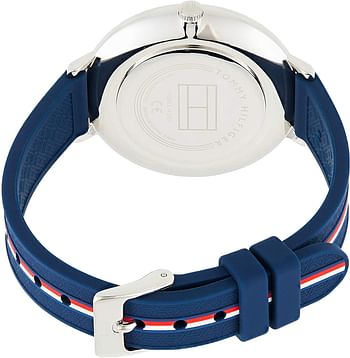 Tommy Hilfiger Women's Navy Dial Navy Silicone Watch - 1782154