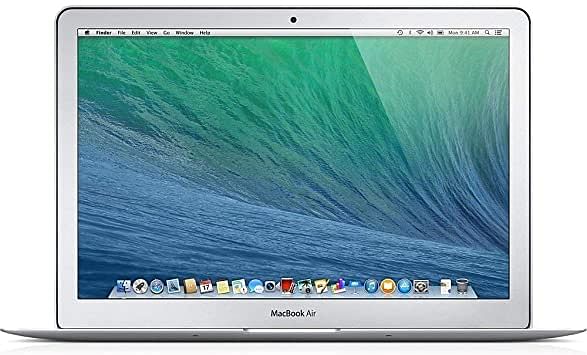 APPLE Macbook Air 6,2 13Inches Early 2014 1.4GHz i5 4GB RAM 128GB SSD ENG KB Silver A1466