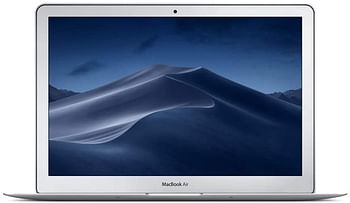 APPLE Macbook Air 7,2 13Inches Early 2015 1.6GHz i5 4GB RAM 128GB SSD ENG KB Silver A1466, with glass protector