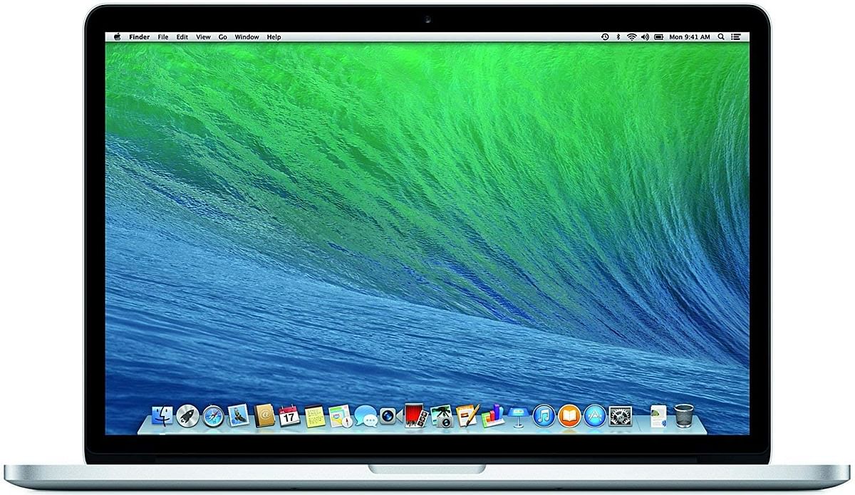 جهاز Apple MacBook Pro 11.1 (A1502 Mid-2014) Core i5 بسرعة 2.6 جيجاهرتز و 13 بوصة ريتينا و 4 جيجابايت رام و 128 جيجابايت SSD 1.5 جيجابايت VRAM و ENG KB - فضي