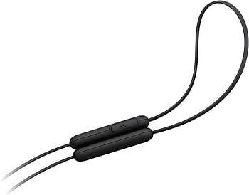 Sony WI-C200 Wireless In-ear Bluetooth Headphones with Mic for phone call and upto 15 hours of battery life - Black