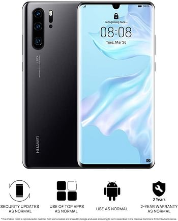 Huawei P30 Pro Single Sim, 8GB Ram 128 GB ROM, Green(Aurora)