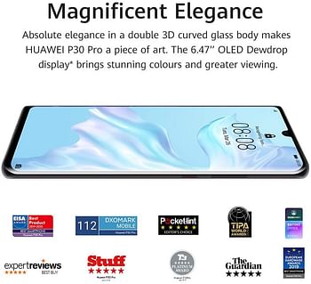 Huawei P30 Pro Single Sim, 8GB Ram 128 GB ROM, Green(Aurora)