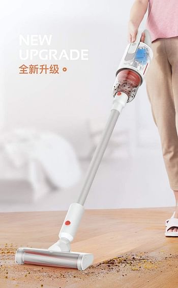 Deerma VC20 PLUS 5500Pa Handheld Cordless Vacuum Cleaner AutoVertical Stick Aspirator Vacuum Cleaners For Home Car - White