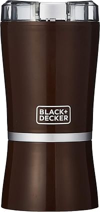 Black+Decker 150W Coffee Grinder, Brown - CBM4-B5