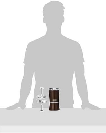 Black+Decker 150W Coffee Grinder CBM4-B5 - Brown