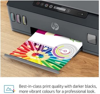 HP Smart Tank 515 Printer Wireless, Print, Scan, Copy, All In One Printer - Black [1TJ09A]