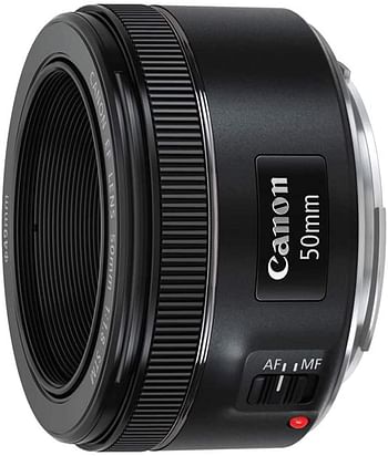 Canon EF 50mm f/1.8 STM Lens - Black