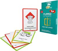 Toiing Flipped - General Knowledge Spot The Difference Card Game for Kids | Develops Memory | Age 5+ Years | Travel Friendly | Great for Return Gifts