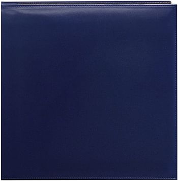 Pioneer SL-12NB 12 Inch by 12 Inch Snapload Sewn Leatherette Memory Book, Navy Blue