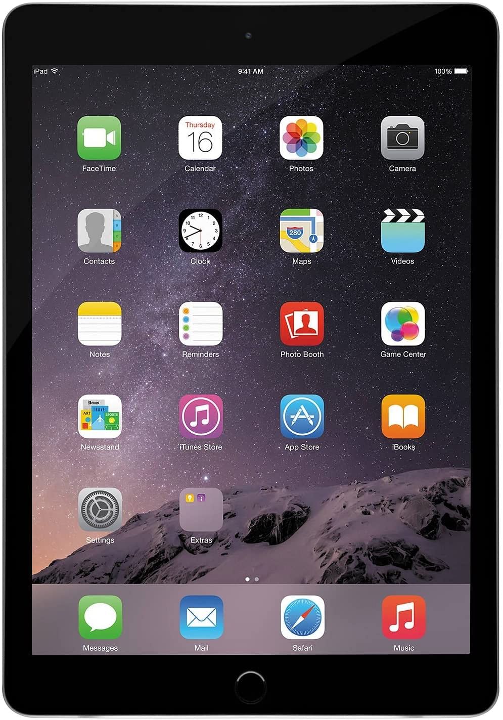 Apple iPad Air 2 9.7 Inch Wi-Fi 128GB - Space Grey