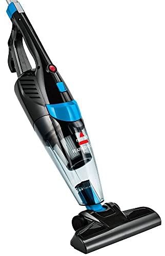 Bissell| Featherweight 2024E  Lightweight Corded Stick Vacuum 3-in-1: Stick Hand and Stair Vacuum Cleaner Multi-Surface Powerful Cleaning Bagless-Easy to Empty - Titanium/Bossanova Blue