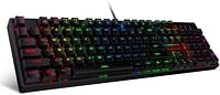 Redragon K582 SURARA RGB LED Backlit Mechanical Gaming Keyboard with104 Keys-Linear and Quiet-Brown Switches