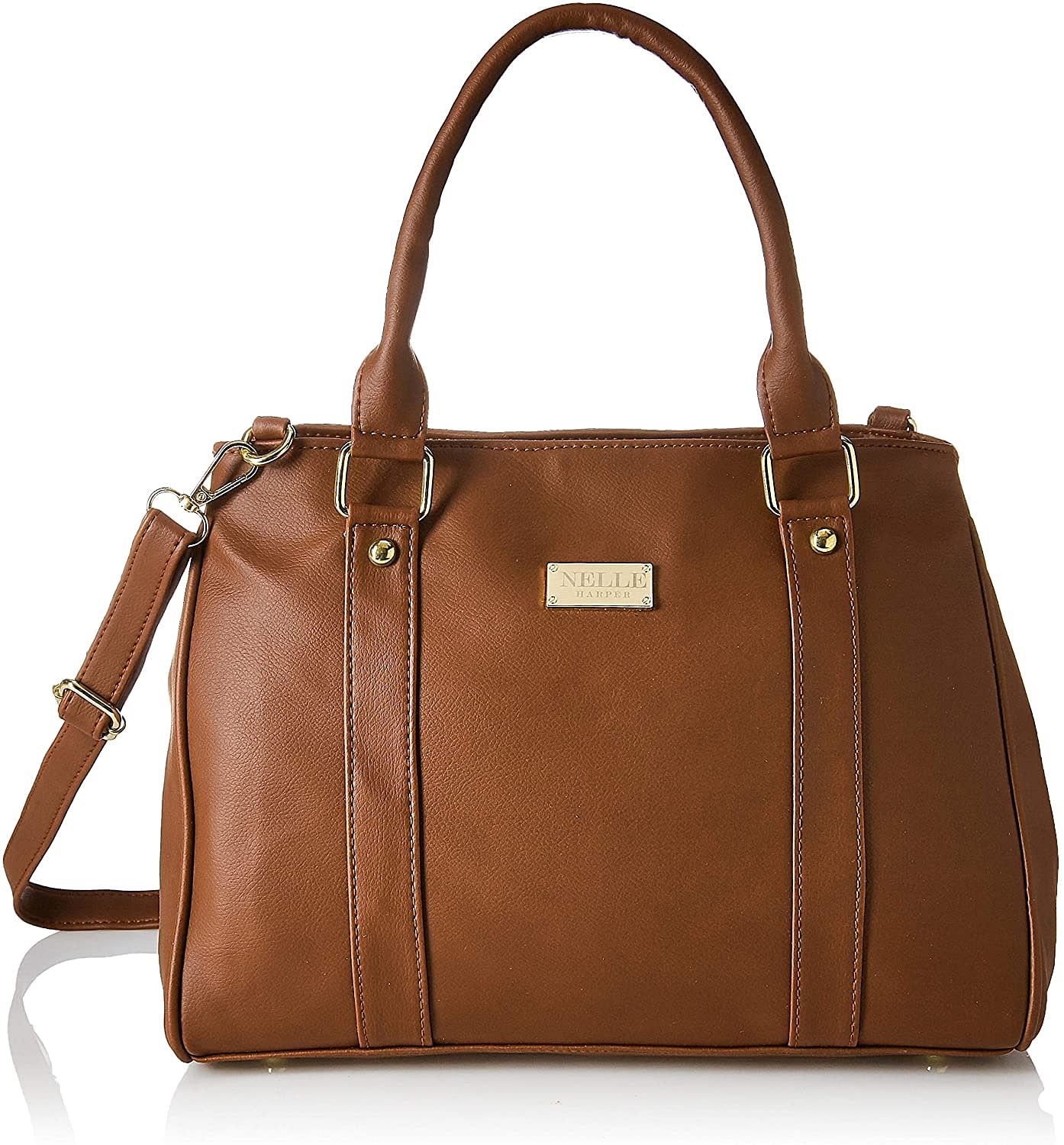 Nelle Harper Women s Shoulder Bag Tan colour