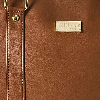 Nelle Harper Women's Shoulder Bag, Tan colour