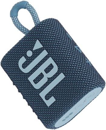 JBL GO3 Portable Bluetooth Speaker Blue