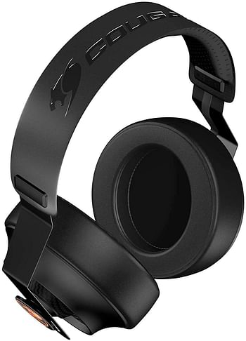 Cougar Gaming Headset Phontum Essential Stereo, Driver 40mm, Inseparable Microphone Type, 3.5mm Connector, Compatible with PS5, XBOX & PC - Black