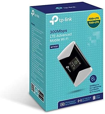 TP-Link M7450 300Mbps 4G LTE-Advanced Mobile Wi-Fi with Screen