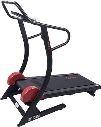 Sunny Health & Fitness Unisex Adult Sf-T7878 Magnetic Training Treadmill - Black, One Size