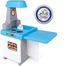 Simplay3 Play Around Kitchen & Activity Center - 21607R-01, Multi Color (216070-01)- 42.8 x 60 x 56 cm