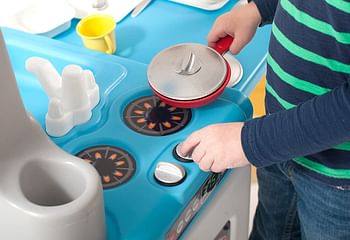 Simplay3 Play Around Kitchen & Activity Center - 21607R-01, Multi Color (216070-01)- 42.8 x 60 x 56 cm