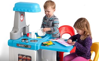 Simplay3 Play Around Kitchen & Activity Center - 21607R-01, Multi Color (216070-01)- 42.8 x 60 x 56 cm