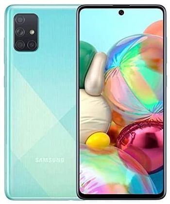 Samsung Galaxy A71 Dual SIM 128GB 8GB RAM 4G LTE - Blue