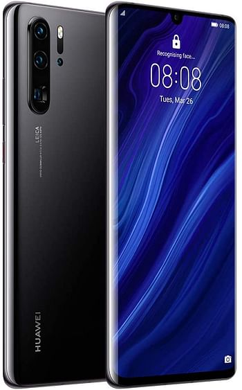 Huawei P30 Pro Smartphone, Dual SIM, 256GB, 8GB RAM - Black