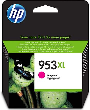 HP 953xl Magenta Original Ink Cartridge F6u17ae