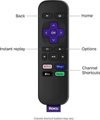 Roku Premiere | HD/4K/HDR Streaming Media Player, Simple Remote and Premium HDMI Cable, Black