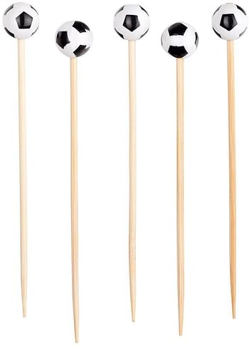 Baseball Pick, Baseball Skewers, Food Picks, Sticks - 4" - Perfect for Serving Appetizers and Cocktail Garnishes - Natural Color - 1000ct - Restaurantware