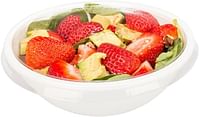 Cold Salad Bowl Lids - Clear Plastic - Fit's 17.6 Ounce Salad Bowls - 200ct Box - Restaurantware