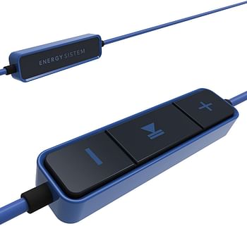 Energy Sistem Earphones 1 Bluetooth Blue (Bluetooth, earbud, control talk, 5 hours battery life, flat cable)