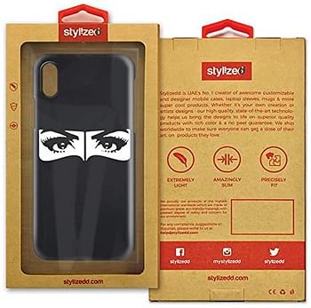 Stylizedd iPhone XS/iPhone X Snap Classic Matte Case Cover Matte Finish - Naqabi Eyes